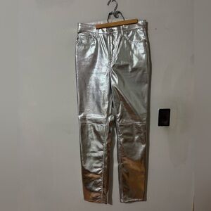 Silver Cheeky High Rise GAP pants